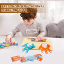 Preschool Learning Toys for Toddlers 3+ Years, Educational Number Counting Blocks for Kids, Homeschool Supplies for Math Manipulates, Finger Counting Math Toy, Montessori Toys for Kids Age 3+ by TinyTreasures Baby Boutique