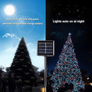 Toodour Solar Christmas Lights, 121ft 350 LED 8 Modes Solar String Lights, Waterproof Solar Outdoor Christmas Lights for Garden, Patio, Holiday, Party, Balcony, Christmas Decorations (White) by GreenHaven Gardens