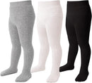 Marchare Baby Girls Tights Thick Solid Cable Knit Leggings Winter Warm Stockings For Toddler Girls 1/2/3/4/5 Pack by TinyTreasures Baby Boutique