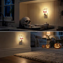 DORESshop Halloween Night Light Plug in, Ghost Night Lights Plug into Wall, Plug in Nightlight with 360° Rotatable, Cute & Funny Halloween Party Decorative for Adults,Kids,Gift, Pocky Decor,2 Pack by TinyTreasures Baby Boutique