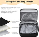 Pump Bag for Spectra S1 S2, Wearable Breast Pump Bags with Ice Pack, Pumping Bag with Waterproof Mat for Pump Accessories, Insulated Bottle Bags for Work Travel and Family, Black by TinyTreasures Baby Boutique