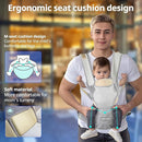 Baby Carrier, Newborn to Toddler(25-60 lbs), Adjustable Detachable 6-in-1 Ergonomic Toddler Carrier, Easy-to-Use, Front & Back Carry & Baby Hip Carrier for Hands-Free Parenting by TinyTreasures Baby Boutique