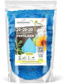 20-20-20 Water-Soluble Fertilizer – Powder for Liquid Plant Food for Indoor & Outdoor Plants, Orchids, Vegetables, Lawns, Flowers – 20 20 20 Fertilizer 4 Quarts (8 lbs) by GreenHaven Gardens