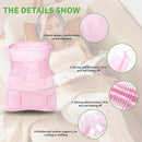 2 in 1 Postpartum Belly Band Wrap Pink, C-Section Support Belt XX-Large, Post Partum Support Recovery Waist/Pelvis Belt, Hysterectomy Belly Band Binder Girdle Stomach by TinyTreasures Baby Boutique