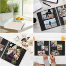 Zesthouse Photo Album Self Adhesive Pages, 60 Pages Magnetic Scrapbook Albums with Sticky Page,Photos Album Holds 8x10 & 5X7 & 4x6 & 6x8 & 3x5, Large Picture Book Ideal for Family,Wedding,Baby by TinyTreasures Baby Boutique