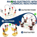 STEM Electric Circuit Kit for Kids Ages 8-12, Electrical Circuits Science Project Light Bulb Experiment, Educational STEAM Kits Electricity Toys Boys Girls Electronic Activities 6 7 8 9 10 12 Year Old by TinyTreasures Baby Boutique
