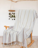 Genovega Beige Throw Blanket Bedroom Living Room Accessories Sofa Couch Chair Essential Bohmian Aztec African Southwest Neutral White Fall Antique Vintage French Country Primitive Cottage Nursery by TinyTreasures Baby Boutique