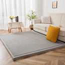 MAXYOYO Baby Play Mat, 1.2" Thick Memory Foam Soft Padded Carpet with Non-Slip Backing, 5x7 ft Japanese Tatami Rug Living Room for Kids, Toddler, Children, Nusery(Grey) by TinyTreasures Baby Boutique