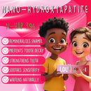 LOL Fluoride Free Toothpaste Kids, Nano Hydroxyapatite Toothpaste,Probiotics & Xylitol Tooth Paste Kids | Remineralizing | Natural | Plant-Based Foam | Pasta De Dientes para Niños. (Strawberry) by CozyNest Decor