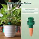 Patelai Terracotta Plant Watering Spikes Self to Use with Cola Bottles Houseplant Watering Stakes Automatic Irrigation System (10 Pack,Terracotta) by GreenHaven Gardens