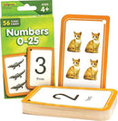 Teacher Created Resources Numbers 0–25 Flash Cards (EP62045) 3-1/8" x 5-1/8" by TinyTreasures Baby Boutique