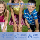 Kids Watches for Girls Boys Digital Sport Watch with Step Counter Pedometer Vibration Alarm Clock, No App Waterproof Fitness Tracker Kids Watch Boys Girls Teens Students Ages 5-16 by TinyTreasures Baby Boutique