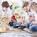 Solar 3D Wooden Puzzle Ferris Wheel DIY Model Kit Craft Sets Educational Wood Mechanical Building Toys for Adult Men Kids by TinyTreasures Baby Boutique
