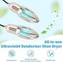 Shoe Deodorizer Dryer 3-Mode Timer & Gentle Airflow Tech In-Footwear Hygiene Management by CozyNest Decor