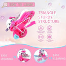 Sowume Adjustable Roller Skates for Girls and Women, All 8 Wheels of Girl's Skates Shine, Safe and Fun Illuminating for Kids by TinyTreasures Baby Boutique