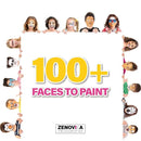 Face Painting Kit for Kids - 28 Colors Professional Face Paint Kit, Non-Toxic and Hypoallergenic, Stencils, Book, Halloween Makeup Kit - Safe and Easy to Use Face Paint Kit for Kids by TinyTreasures Baby Boutique