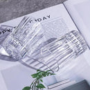KAMMAK Crystal Whiskey Glasses Set of 2, Handcrafted 3.38oz Liquor Glasses, Luxury Old Fashioned Glasses Stemless, Hand Blown Scotch Cup for Women, Men Barware Gift for Cocktail, Bourbon by CozyNest Decor