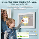 Digital Calendar, 15.6 Inch Wall Planner Digital Calendar & Chore Chart, IPS HD Touchscreen Interactive Display for Family Schedules, 2025 Calendar Share Photos/Schedules Instantly by TinyTreasures Baby Boutique