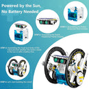 13-in-1 Solar Robot Toys for Ages 8 9 10 11 12 Year Old Boys Girls, STEM Science Kits for Kids Age 8-12, Building Experiments Robotics Kit STEM Projects for Kid Christmas Birthday Gifts (White) by TinyTreasures Baby Boutique