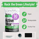 Rockin' Green Laundry Detergent, Plant based, All Natural Laundry Detergent Powder, Vegan and Biodegradable Odor Fighter, Safe for Sensitive Skin (Active Wear 90 Loads - Lavender Mint) by TinyTreasures Baby Boutique
