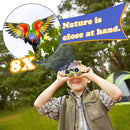 Obuby Real Binoculars for Kids Gifts for 3-12 Years Boys Girls 8x21 High-Resolution Optics Compact Toy Binocular for Bird Watching,Travel, Camping by TinyTreasures Baby Boutique