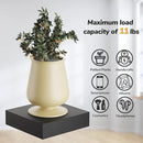 BAMEOS Small Floating Shelves for Wall, Small Black Shelf 5.9 * 5.7 Inch Display Ledges for Decor, Mini Shelf for Wall, Black by CozyNest Decor