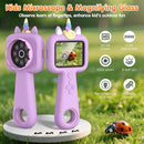 Microscope for Kids - Mini Pocket Kid's Microscope Handheld, 2.4" - 600X FHD Digital Microscope Educational Science Toys, Outdoor Toys for Kids Ages 4-8 8-12, Boys & Girls Christmas Birthday Gifts by TinyTreasures Baby Boutique