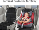 Car Seat Protector for Child Carseat, 1 Pack Protect Car Seat Cover for Baby with Thickest Padding and Non-Slip Padded Backing Mesh Pockets Kids Pets Car Back Seat Protectors(Black) by TinyTreasures Baby Boutique