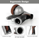 RESTMO Garden Hose Nozzle, Heavy Duty Metal Water Hose Nozzle with 7 Adjustable Spray Patterns, High Pressure Hand Sprayer with Flow Control, Best for Watering Plant & Lawn, Washing Car & Pet, Brown by GreenHaven Gardens
