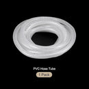 1/4" x 3/8" Braided Clear Plastic PVC Tubing 10ft High Pressure Flexible Reinforced Vinyl Tube, [for Garden Irrigation, Water Hose, Fish Tank, Water Transfer] - 6.4x9.5mm