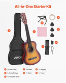 VEVOR Acoustic Guitar, Classical Guitar Starter Kit for Beginners, with Nylon Strings, Basswood Guitar, for Kids Adults Girls Boys Students by TinyTreasures Baby Boutique