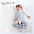 Baby Toddler Sleep Sack with Feet 2.5 TOG Winter, Wearable Blanket with Legs, Toddler Sleeping Sack Long Sleeve (Giraffe, 2T-3T) by TinyTreasures Baby Boutique