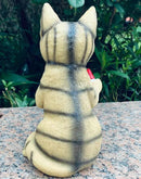 Garden Cat Eating Gnomes Statues Funny Gnome Decor for Outdoor Patio Lawn Yard Decor (cat Eating) by GreenHaven Gardens