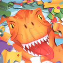 Jumbo Floor Puzzle for Kids Dinosaur Jigsaw Large Puzzles 48 Piece Ages 3-6 for Toddler Children Learning Preschool Educational Intellectual Development Toys 4-8 Years Old Easter Gift for Boy and Girl by TinyTreasures Baby Boutique