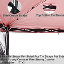 10x10 Mosquito Net with Zipper for Patio Camping Gazebo and Canopy Tent, Outdoor Gazebo Replacement Mosquito Netting Tent Screen Wall, Ultra Fine Mesh(Only Net No Frame) by GreenHaven Gardens