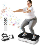 Vibration Plate Exercise Machine - Bluetooth Music & 400LBS Capacity Vibration Plate for Lymphatic Drainage & Weight Loss with 99 Speed Levels, Whole Body Vibration Plate for Home Fitness by CozyNest Decor
