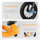 12" Balance Bike for 2, 3, 4, 5 Year Old Boys and Girls, Lightweight Nylon Frame Toddler Training Bike No Pedal Bikes for Kids with Adjustable Seat and Air Tires by TinyTreasures Baby Boutique