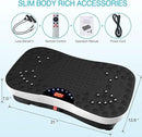 AXV Vibration Plate Exercise Machine Whole Body Workout Portable Mini Vibrate Fitness Platform Lymphatic Drainage Machine for Weight Loss Shaping Toning Wellness Home Gyms Workout (Mini) by CozyNest Decor