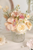 Artificial Flowers Combo for DIY Centerpieces Arrangements Wedding Bouquets Centerpieces Arrangements Party Baby Shower Home Decorations (Nude Champagne) by GreenHaven Gardens