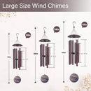 ASTARIN Memorial Butterfly Deep Tone Wind Chimes Personalized, Sympathy Remembrance Gifts for Loss of Mom Dad, Bereavement Gifts for Condolence Funeral, Garden Decoration by CozyNest Decor