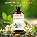 Majestic Pure Chamomile Essential Oil with Glass Dropper - Huge 4 Fl Oz - 100% Pure and Natural Chamomile Oil - Premium Grade Essential Oils for Diffuser, Aromatherapy, Soap and Candle Making by CozyNest Decor