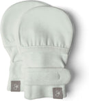 Goumi Baby Mitts, Anti-Scratch Newborn Mittens, Soft Stay-On Mitts, Succulent 3-6 Months by TinyTreasures Baby Boutique