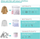 GOGOODA Laundry Mesh Wash Bags for Delicates (5 Set-2L, 2M, 1 Cylinder) by TinyTreasures Baby Boutique