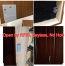Battery IC Card Sensor Digital Cabinet Lock Drawer Lock File Cabinet Smart Lock DIY Keyless Cabinet Drawer Lock Without Perforate Hole for Drawers, Cabinet, Doors, Wardrobe by TinyTreasures Baby Boutique