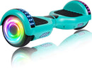 SISIGAD Scooters for Kids Ages 6-12, with Built-in Bluetooth Speaker and 6.5" Colorful Lights Wheels, Safety Certified Self Balancing Scooter Gift for Kids by TinyTreasures Baby Boutique