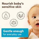 Aveeno Baby Daily Moisture Body Wash & Shampoo with Natural Oat Extract, Hypoallergenic, Tear-Free, Paraben-Free, pH-Balanced Formula For Sensitive Hair & Skin, 33 fl oz by TinyTreasures Baby Boutique