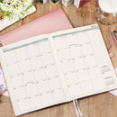 Planner 2025-2026 - JUL 2025 - JUN 2026, Academic Planner 8.5" x 11", 2025-2026 Planner Weekly and Monthly, Leather Cover Planner with Thick Paper, Back Pocket with Notes Pages - Rose Gold by TinyTreasures Baby Boutique
