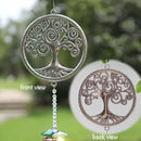 Crystal Garden Suncatcher Hanging Crystals Ornament for Window Rainbow Maker Prisms Home Decor Gift Boxed Sun Catcher Gift Idea for Mom Friends Grandma,Tree of Life