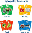 Skillmatics Thick Flash Cards for Toddlers - Letters & First 100 Words, Montessori Toys & Games, Gifts, Preschool Learning for Kids 1, 2, 3, 4 Years by TinyTreasures Baby Boutique
