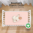 KeaBabies 2-Pack Organic Crib Sheets for Boys, Girls - 52x28 Fitted Crib Mattress Sheet Neutral, Breathable Jersey Cotton Cover for Baby Bed, Toddler Mattress, Soft & Cute Prints (Cameo) by TinyTreasures Baby Boutique